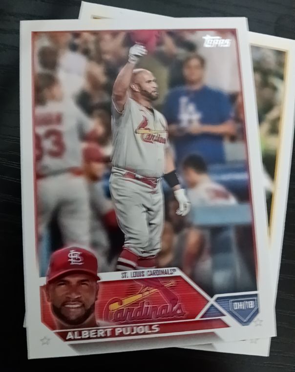 2023 Topps #5 Albert Pujols — front