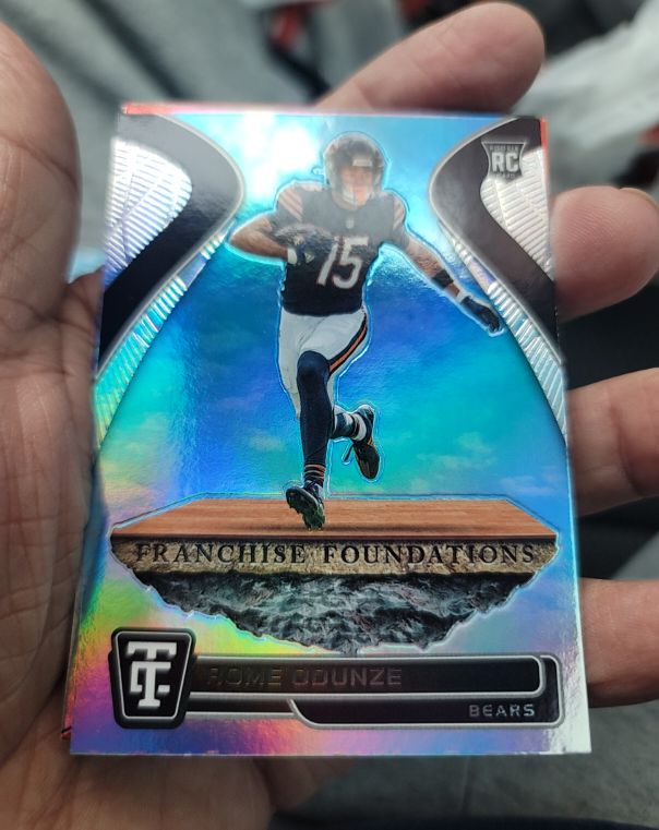 2024 Panini Totally Certified #12 Rome Odunze Franchise Foundations — front