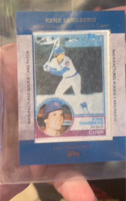 2013 Topps Rookie Card Patch #RCP-8 Ryne Sandberg — front