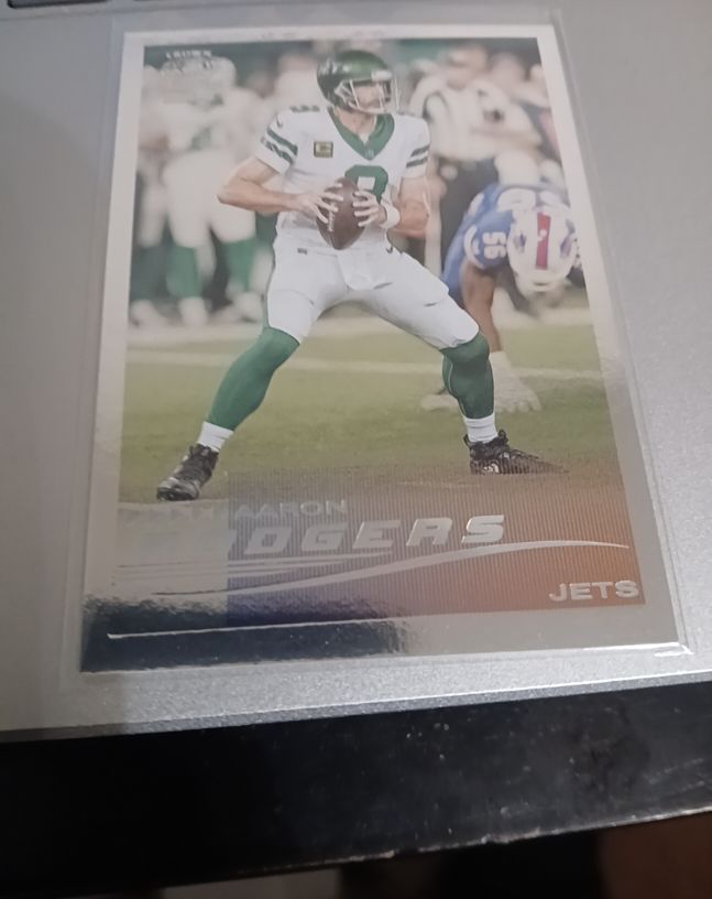 2023 Panini Zenith Crown Pacific Collection 2000 Aaron Rodgers New York Jets #2 — front