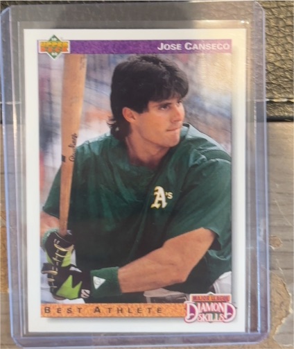 1992 Upper Deck #649 Jose Canseco — front