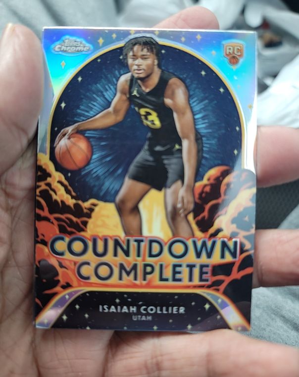 2024-25 Topps Chrome #CC-23 Isaiah Collier — front