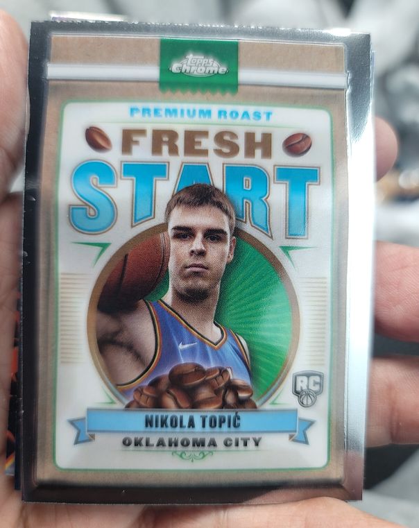2024-25 Topps Chrome #FS-9 Nikola Topic — front