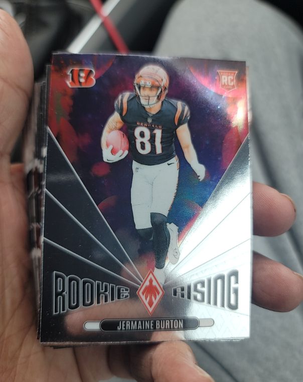 2024 Panini Phoenix #RR-JBN Jermaine Burton Rookie Rising — front