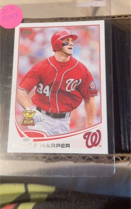 2013 Topps #1 Bryce Harper — front