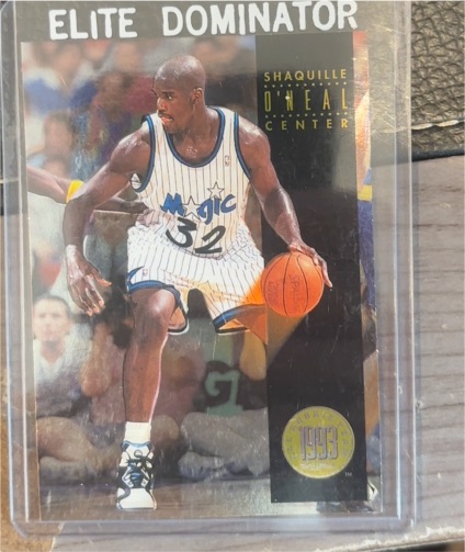 1993-94 Skybox Premium #AR1 Shaquille O'Neal All Rookie Team — front