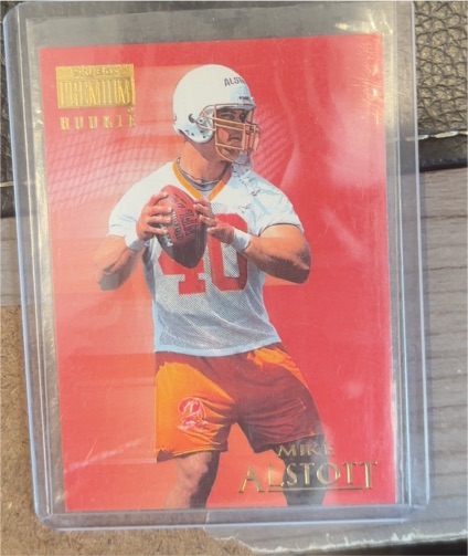 1996 Skybox Premium #180 Mike Alstott — front