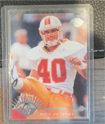 1996 Leaf #185 Mike Alstott — front