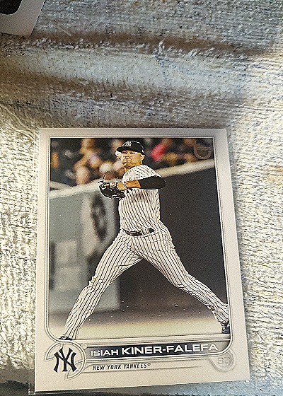 2023 Topps #US119 Isiah Kiner-Falefa — front