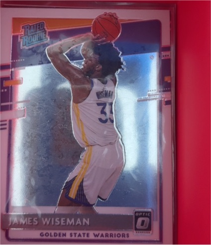 2020-21 Panini Donruss Optic #152 James Wiseman — front