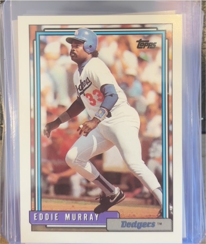 1992 Topps #780 Eddie Murray — front