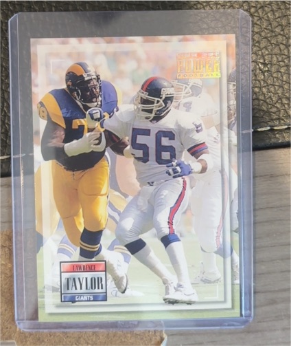 1993 Pro Set Power #156 Lawrence Taylor — front