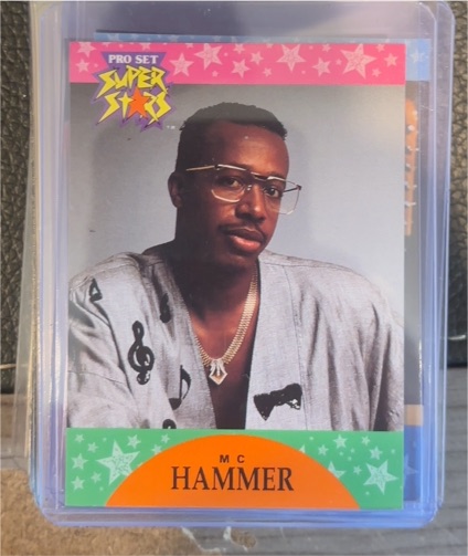 1990 Pro Set Super Stars Musicards #3 MC Hammer — front