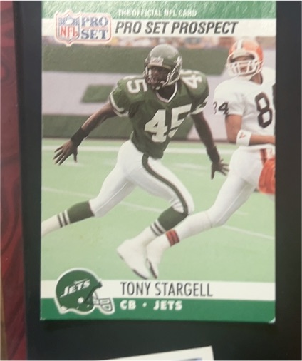 1990 Pro Set #745 Tony Stargell — front