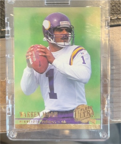 1994 Fleer Ultra #187 Warren Moon — front