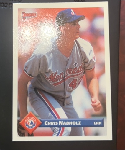 1993 Donruss #114 Chris Nabholz — front