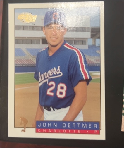1991 Fleer #U-28 John Dettmer — front