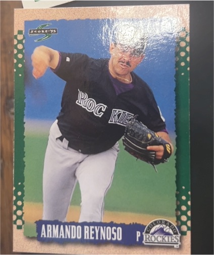 1995 Score #497 Armando Reynoso — front