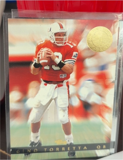 1995 Upper Deck SP Championship #136 Gino Torretta — front
