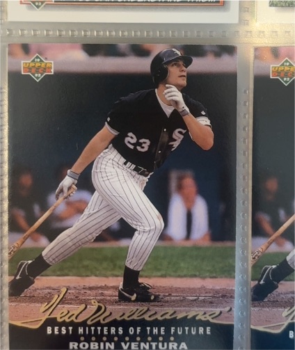 1992 Upper Deck #T23 Robin Ventura — front