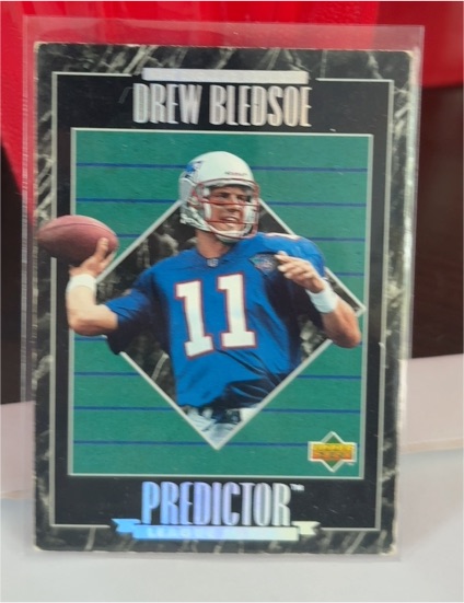 1995 Upper Deck Predictor #HP3 Drew Bledsoe — front