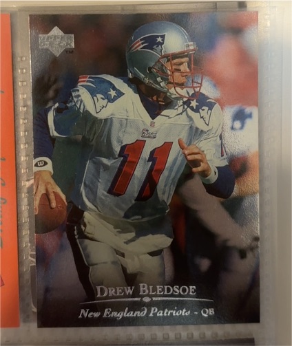 1993 Upper Deck #11 Drew Bledsoe — front