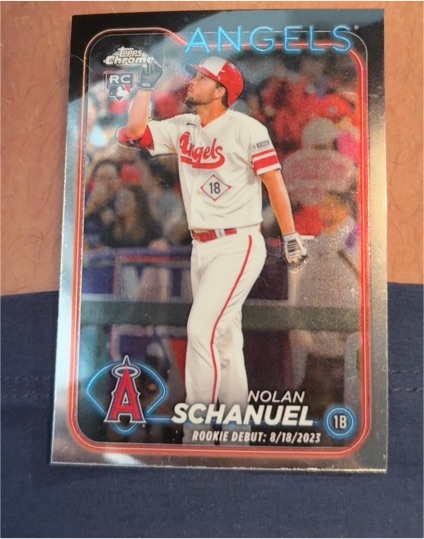 2024 Topps Chrome Update #US193 Nolan Schanuel — front