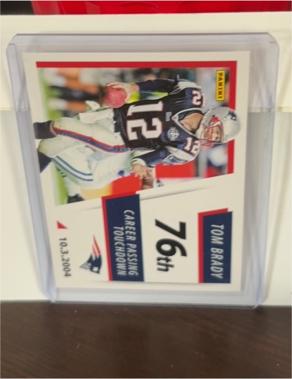 2021 Panini Score TD Tribute #TBT-76 Tom Brady — front