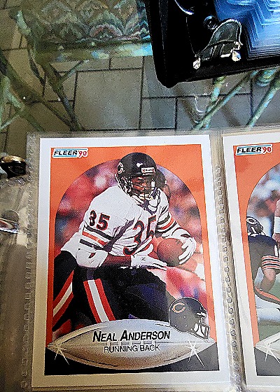 1990 Fleer #293 Neal Anderson — front