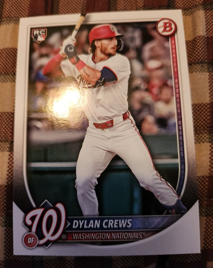 2025 Bowman #42 Dylan Crews — front