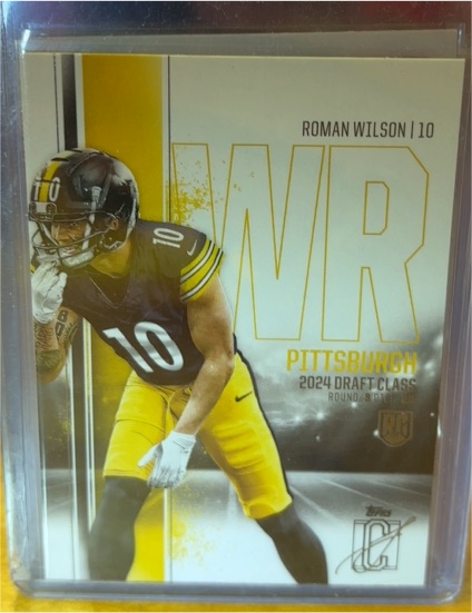 2024 Topps Signature Class #170 Roman Wilson — front