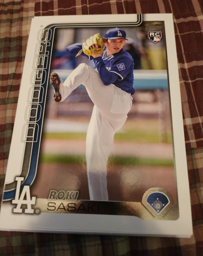 2025 Topps Series 2 OTB2-24 Roki Sasaki — front