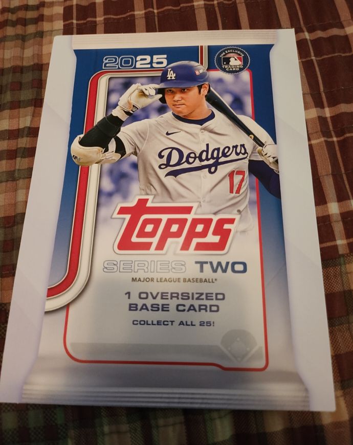2025 Topps Series 2 Oversized Baseball #Shohei Ohtani — front