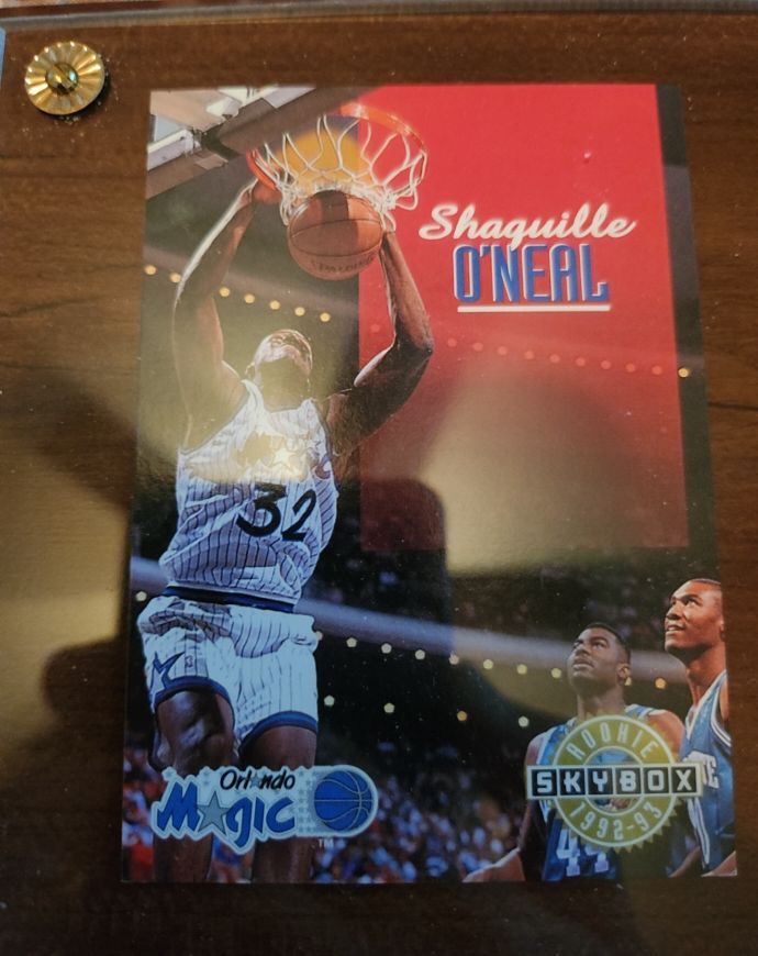 1992-93 Skybox #382 Shaquille O'Neal Rookie — front