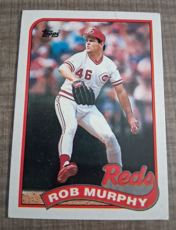 1989 Topps #446 Rob Murphy — front