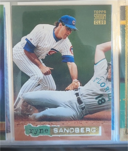 1994 Topps Stadium Club #397 Ryne Sandberg — front