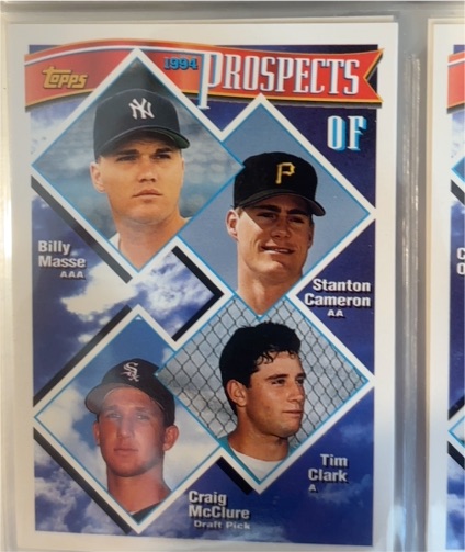1994 Topps #79 Billy Masse/Stanton Cameron/Tim Clark/Craig McClure — front