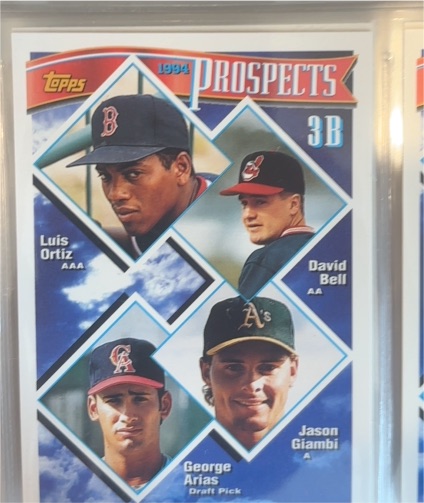 1994 Topps Prospects #369 Jason Giambi — front