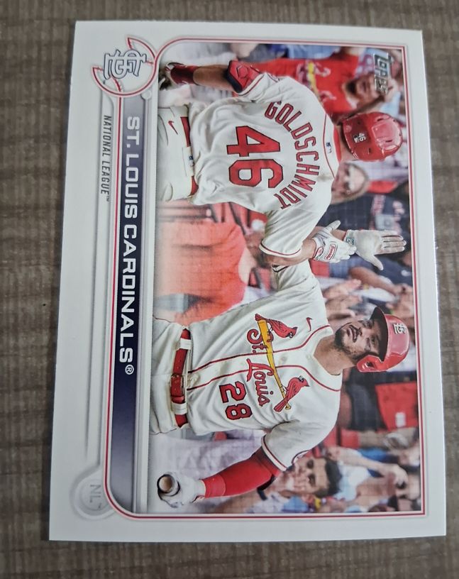 2022 Topps #247 Paul Goldschmidt — front