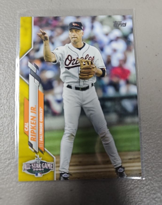 2020 Topps Update #U-209 Cal Ripken Jr. Baltimore Orioles — front