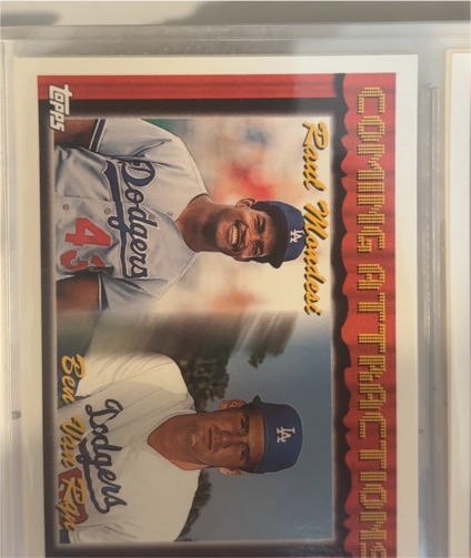 1994 Topps #783 Raul Mondesi/Ben Van Ryn — front