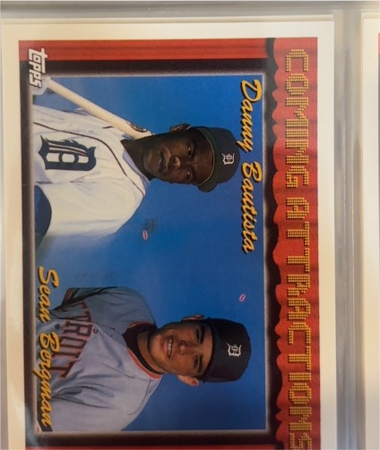 1994 Topps #768 Danny Bautista / Sean Bergman — front