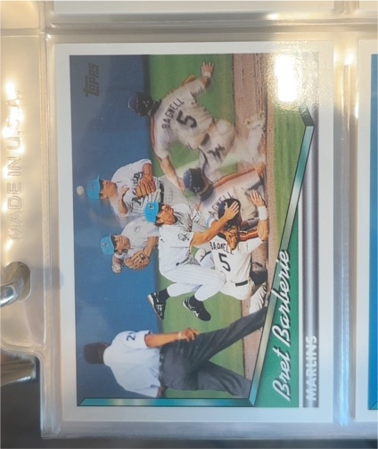 1993 Topps #354 Bret Barberie — front
