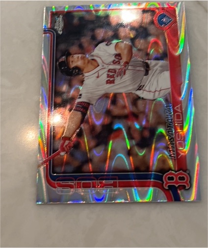 2025 Topps Series 1 #324 Masataka Yoshida — front
