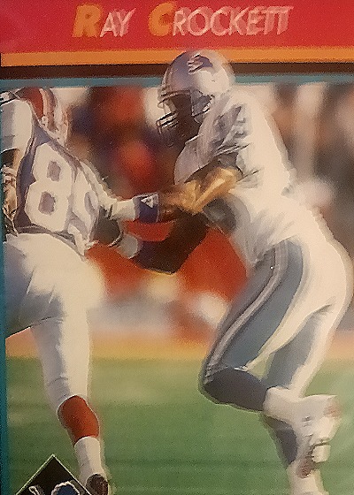 1990 Pro Set #310 Ray Crockett — front