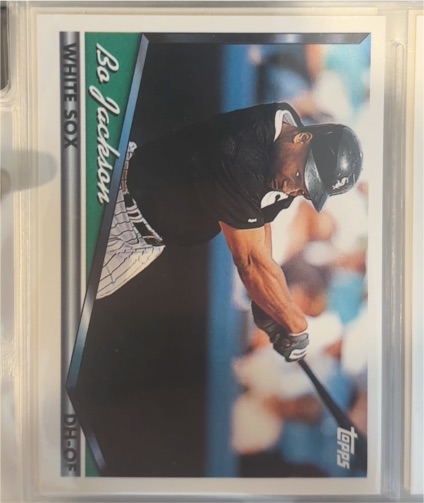 1994 Topps #500 Bo Jackson — front