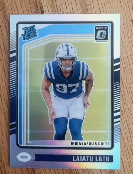 2024 Panini Donruss Optic #267 Laiatu Latu — front