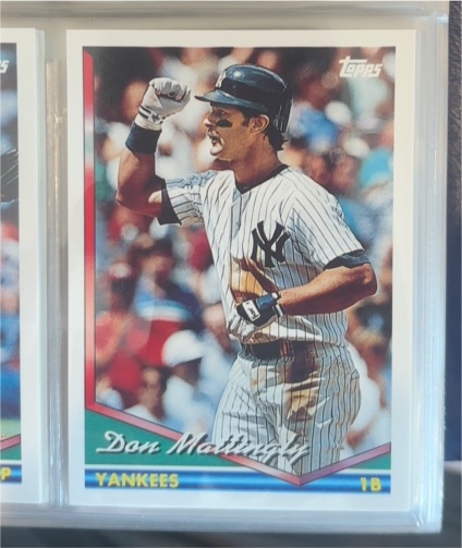 1994 Topps #600 Don Mattingly — front