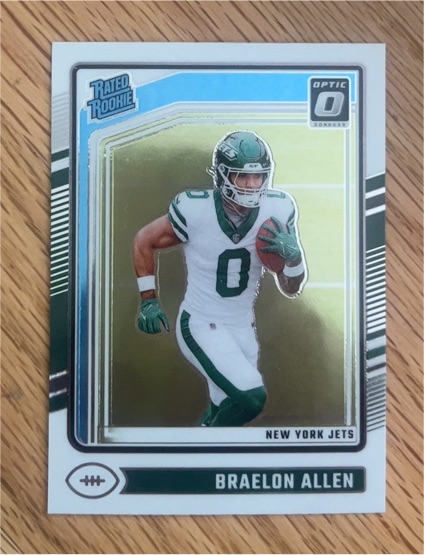 2024 Panini Donruss Optic #211 Braelon Allen — front