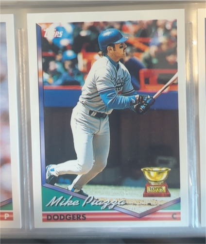 1994 Topps #1 Mike Piazza — front
